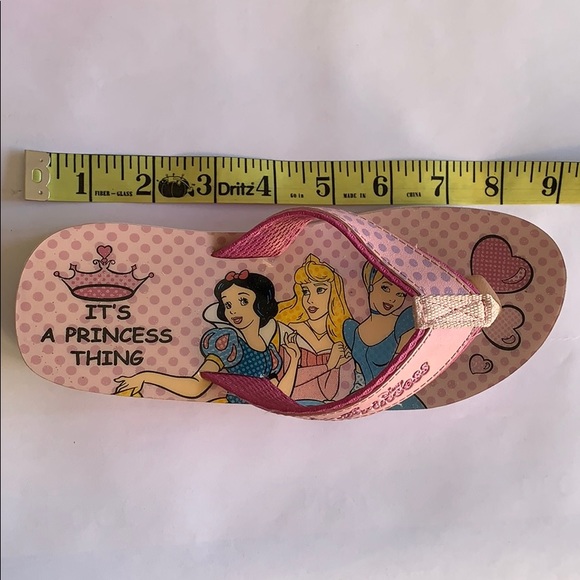 4/$20 Disney Princess Platform Flip Flops - Picture 8 of 8